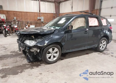 2016 Subaru Forester 2.5I from USA, damaged, VIN JF2SJABC9GH437690